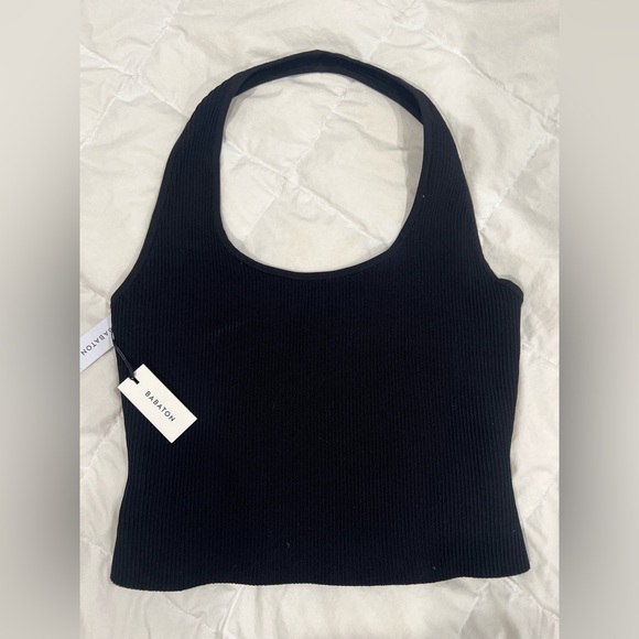 Babaton Tops - NWT Aritzia Babaton Sculpt Knit Backless